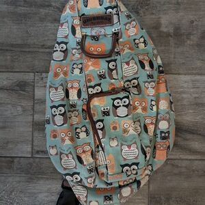 Union Bay owl cross body